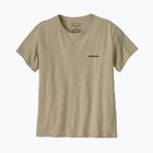 Dámské tričko Patagonia P-6 Logo Responsibili-Tee pumice