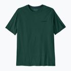 Pánské tričko Patagonia P-6 Logo Responsibili-Tee cascade green