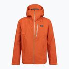 Pánská nepromokavá bunda Patagonia Granite Crest Rain coal orange