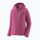 Dámská softshellová bunda Patagonia R1 CrossStrata Hoody faded magenta