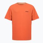 Pánské tričko Patagonia P-6 Logo coal orange