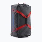 Cestovní taška Patagonia Black Hole Wheeled Duffel 70 l smolder blue/amanita red