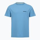 Pánské tričko Patagonia P-6 Shore blue logo