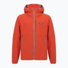 Pánská softshellová bunda Patagonia R1 TechFace Hoody hot ember