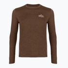 Pánské trekové tričko longsleeve Patagonia Cap Cool Daily Hut Tripper LS berm brown - light berm brown x-dye