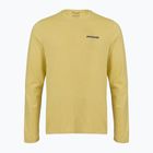 Pánské tričko Longsleeve Patagonia Cap Cool Daily Boardshort Logo LS limestone yellow - Light Limestone yellow x-dye