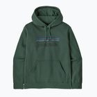 Pánská mikina Patagonia P-6 Logo Uprisal Hoody p-6 outline: canopy green