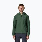 Pánská softshellová bunda Patagonia R1 TechFace Hoody canopy green