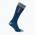 Dámské lyžařské ponožky Icebreaker Merino Ski+ Light OTC Mountain Contour atlantis/hydro/acid pink