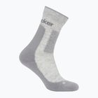 Icebreaker dámské ponožky Merino Hike+ Medium Crew blizzard heather/alloy