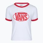 Dámské tričko Vans Center Chest Ringer Tee white