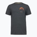 Pánské tričko Smartwool Lunar Bear Active SS Graphic Tee charcoal heather