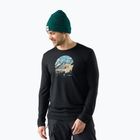 Pánské tričko Longsleeve Smartwool First Chair Pursuit Active LS black