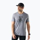 Pánské tričko na lezení Smartwool Moose Mode Active Graphic Tee SS light gray heather
