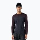 Pánská termo mikina Smartwool Classic Thermal Merino Base Layer Colorblock Crew Boxed mink/charcoal