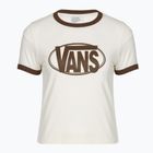 Dámské tričko Vans Center Chest Ringer Tee egret