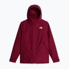 Dámská bunda 3v1 The North Face Carto Mono Triclimate Hooded burgundy crush