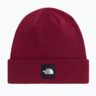 Zimní čepice The North Face Dock Worker Recycled Beanie burgundy crush