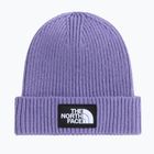 Zimní čepice The North Face Logo Box Cuffed grounded plum
