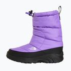 Dětské sněhule The North Face Nse Traction Bootie Wp elevation purple/tnf black