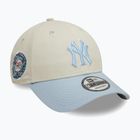 Kšiltovka  New Era WS Patch 9Forty New York Yankees light beige