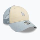 Kšiltovka  New Era 9Twenty Trucker Los Angeles Dodgers light beige