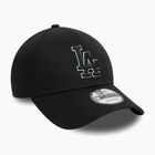 Kšiltovka  New Era Team Outline 9Forty Los Angeles Dodgers black