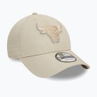Kšiltovka  New Era Team Outline 9Forty Bulls light beige