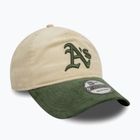 Kšiltovka  New Era Block Cord 9Twenty Oakland Athletics light beige