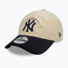 Kšiltovka  New Era Block Cord 9Twenty New York Yankees light beige