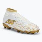 Dětské kopačky  SKECHERS Skx 1.5 Youth High Jr FG white/gold