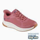 Dámské boty SKECHERS Bobs Squad 4 Staple Look rose