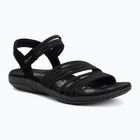 Dámské sandály SKECHERS Reggae Slim Coffee Run black
