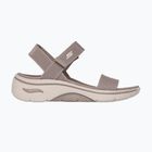 Dámské sandály SKECHERS Go Walk Arch Fit 2.0 taupe