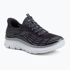 Dámské boty SKECHERS Summits Plus Soft Luster charcoal/silver