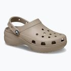 Dámské nazouváky Crocs Classic Platform Clog taupe