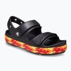 Dětské sandály Crocs Crocband Cruiser Flames black