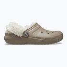 Nazouváky Crocs Classic Fleece Lined mushroom