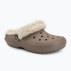 Nazouváky Crocs Classic Fleece Lined mushroom