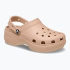 Dámské nazouváky Crocs Classic Platform Clog pink caramel
