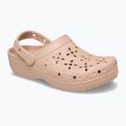 Nazouváky Crocs Classic Floral Cutout Clog pink caramel
