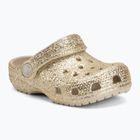Dětské nazouváky Crocs Classic Chunky Glitter 211940 sandstone