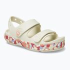 Dětské sandály Crocs Crocband Cruiser Glow Confetti Band summit white/guava