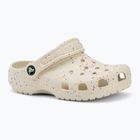 Dětské nazouváky Crocs Classic Glow Paint Splatter summit white/multi
