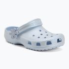Dětské nazouváky Crocs Classic Pearl Shine blue frost