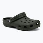 Nazouváky Crocs Classic army green