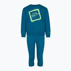 Dětská tepláková souprava Nike Sportswear Get With Me Lightweight Fleece green abyss