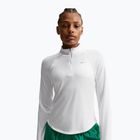 Dámské běžecké tričko s dlouhým rukávem Nike Tempo Swoosh Run Dri-Fit 1/4-Zip white/black