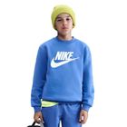 Dětská mikina Nike Sportswear Club Fleece comet blue/white