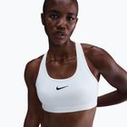 Sportovní podprsenka Nike Swoosh Medium Support white/black